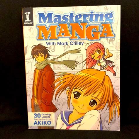 Impact Books Art Mastering Manga With Mark Crilley Nwt Drawing