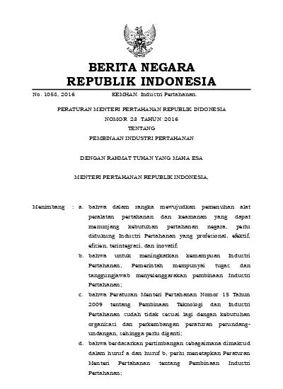 No Mengingat Undang Undang Nomor Tahun Tentang