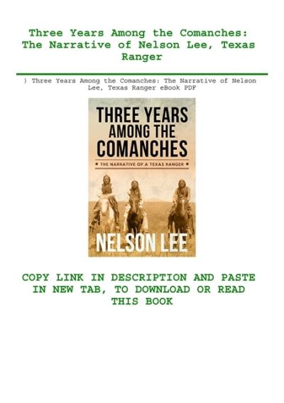 Download Pdf Three Years Among The Comanches The Narrative Of Nelson