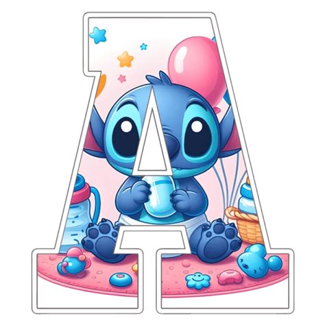 stitch alphabet letters png   alphabets