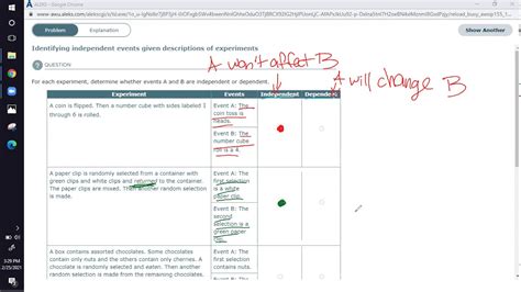 Identifying Independent Events Given Descriptions Of Experiments YouTube