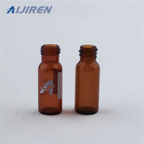 Mm Amber Glass Hplc Vial With Label Area For Thermo Fisher Aijiren