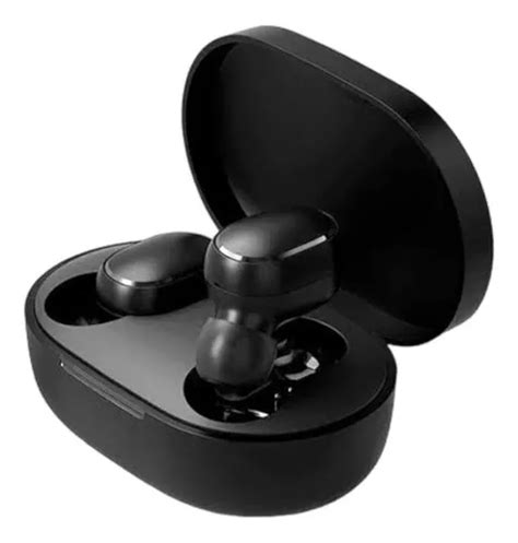 Auriculares Intraurales Bluetooth De Color Negro Compatibles Con El