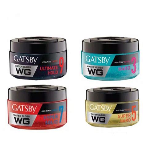 Jual Pomade Gatsby Water Gloss WG 30 Gr 75 Gr Shopee Indonesia