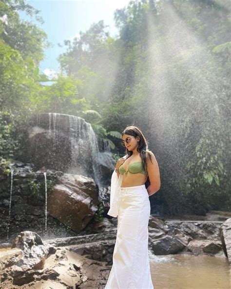 Namratha Gowda Hot Two Piece Bikini Photos In Her Bali Vacation Glamsundari In
