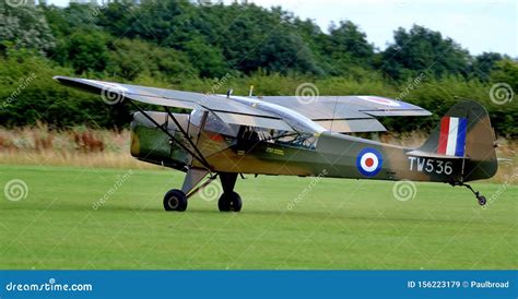 Auster AOP 6. Post World War Two Army Cooperation And Spotting Aircraft. Editorial Photo ...