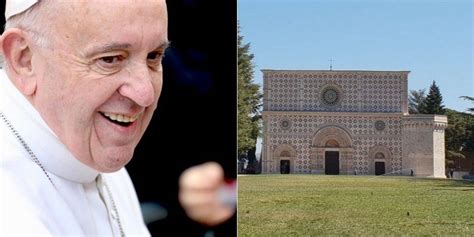 PERDONANZA IL PAPA A L AQUILA AD AGOSTO VERSO IL SI PETROCCHI