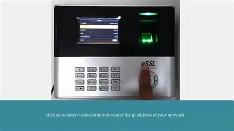 Essl X Standalone Biometric Fingerprint Attendance Machine For