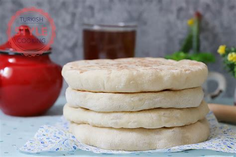 Bazlama Bread Turkish Flat Bread Recipe Turkish Style Cooking