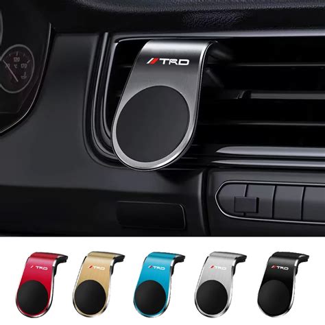 Support De T L Phone Magn Tique De Type L Pour Voiture Toyota TRD