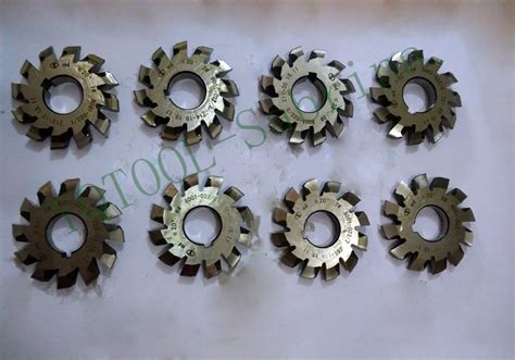 HSS M2 Module 2 Involute Gear Milling Cutter 8pcs Set With PA20 In