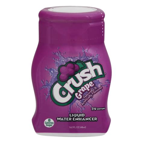 Crush Liquid Water Enhancer Grape Shop Mixes And Flavor Enhancers At