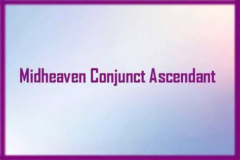 Midheaven Conjunct Ascendant Synastry Midheaven Conjunct Ascendant Trine Sextile Square