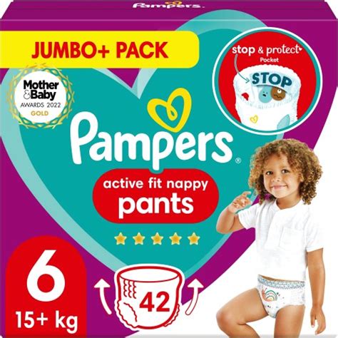 Pampers Active Fit Nappy Pants Size Jumbo Pack Compare Prices