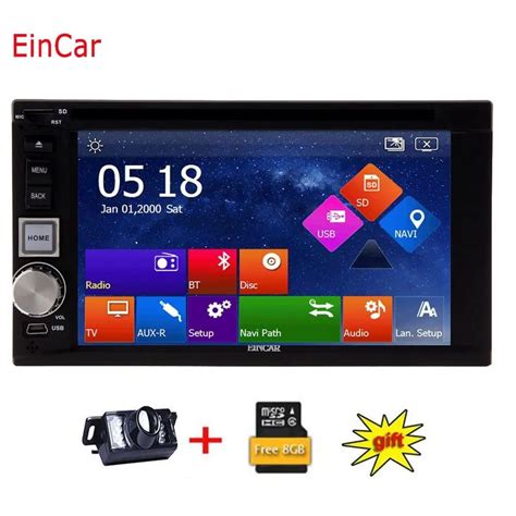 Backup Camera Included Hd Gps Navigation Double 2 Din Car Stereo Automotive Dvd Player Radio Usb