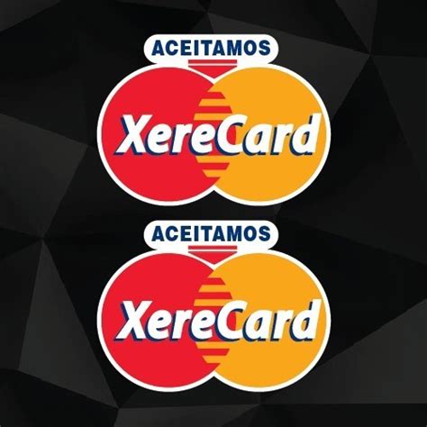 Adesivos Aceitamos Xerecard MercadoLivre