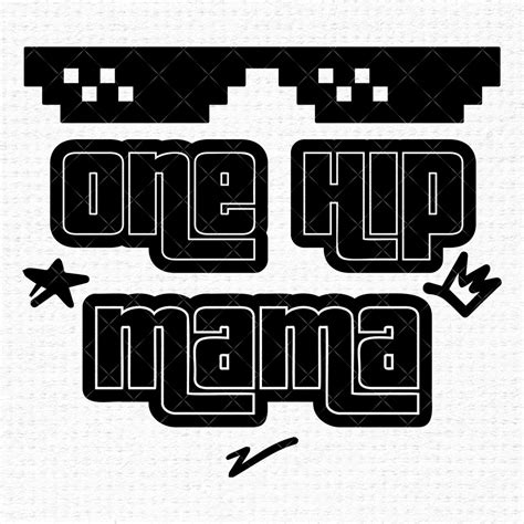 One Hip Mama Graffiti Svg Files For Cricut Cool Mom Life Retro