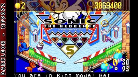 Game Boy Advance Sonic Pinball Party 2003 Sega Gameplay YouTube