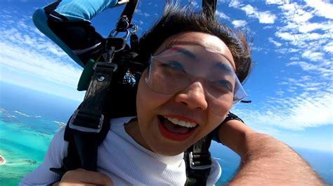 Yifeng Sun Tandem Skydiving Video Skydive Jurien Bay YouTube