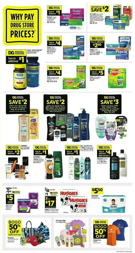 Dollar General Weekly Ads And Circulars From August Page