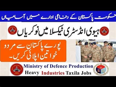 Latest Heavy Industries Taxila HIT Jobs 2024 YouTube