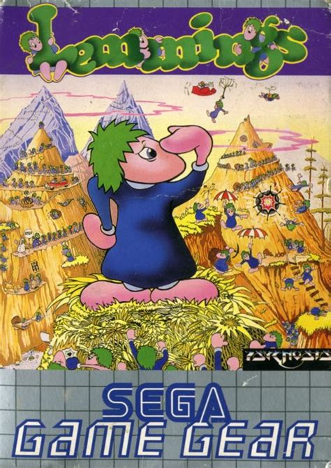 Lemmings 1991 Box Cover Art Mobygames