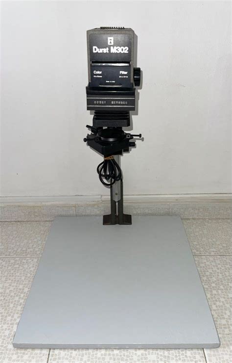 Durst M302 Darkroom Enlarger With Film Developing Kit Photography