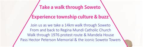 Book Tickets For Soweto Walkathon