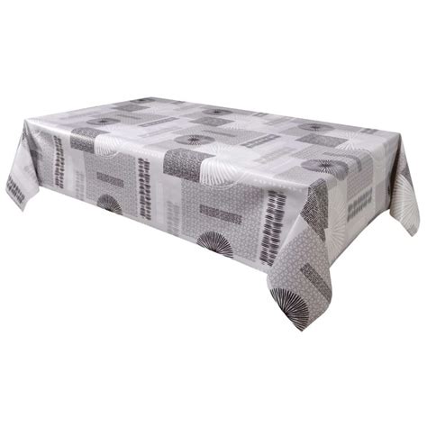 Nappe Run Grise Rectangulaire X Cm Dynamisme Urbain