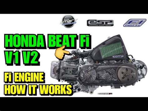 Honda Beat Fi V V Fi Engine How It Works Youtube