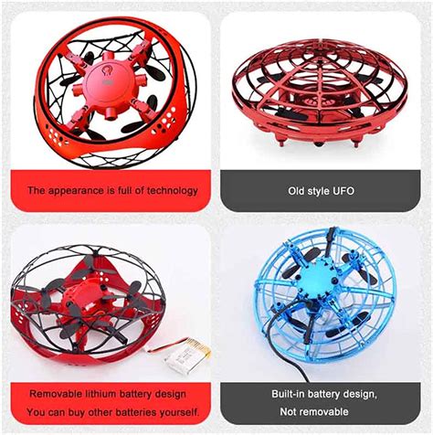 Mini Drone Ufo Rc Drone Infraed Induction Aircraft Quadcopter Flying