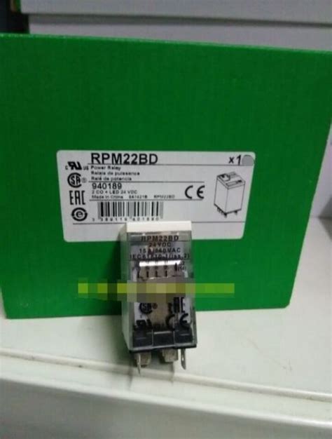 Rpm22bd 1pcs Schneider Dc24v Relay Lrr For Sale Online Ebay