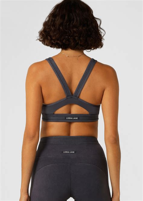 Weekender Washed Sports Bra Lorna Jane Au