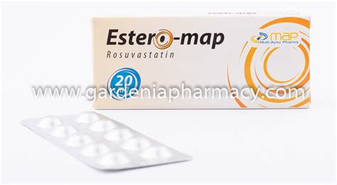 Estero Map 20mg 20 Tab Gardenia Pharmacy