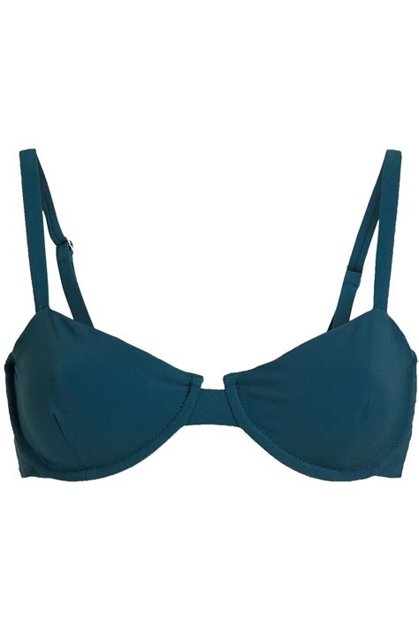 Buy Anemos Bikini Top Blue Xs Petrol At Off Editorialist