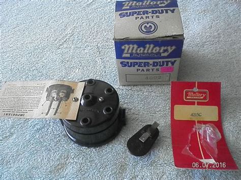 Sell Vintage Mallory Distributor Cap And Rotor C In La