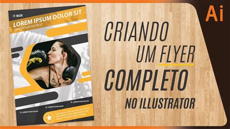 Como Criar Um Flyer Completo No Illustrator Configuração E Exportação