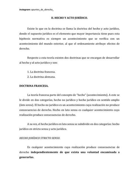 Hecho y Acto Jurídico Rvinsh Shcn uDocz