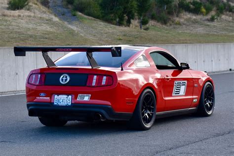 Ford S197 Mustang Gt With 18 Ec 7 In Satin Black On Ford S197 Apex Album