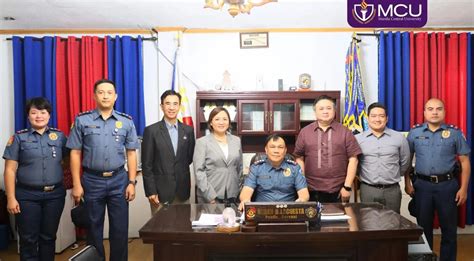 MCU and Caloocan City Police Station's Collaboration for Campus Security Safety - MCU - Manila ...