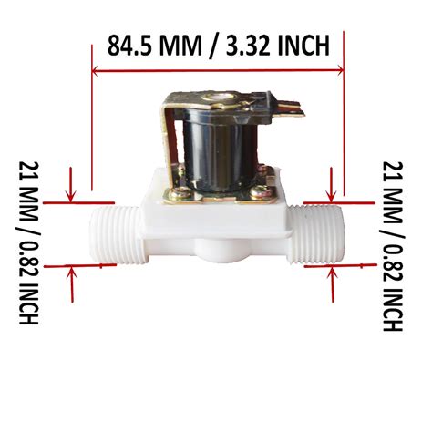 12v Dc Water Solenoid Valve 3 4 Inlet Feed Water Solenoid Valve Quick Connect Ebay