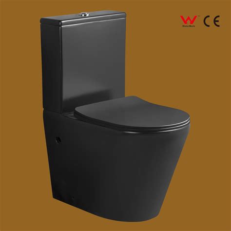 Watermark CE Closestool Factory Two Piece Floor Mounted Multi Color Wc