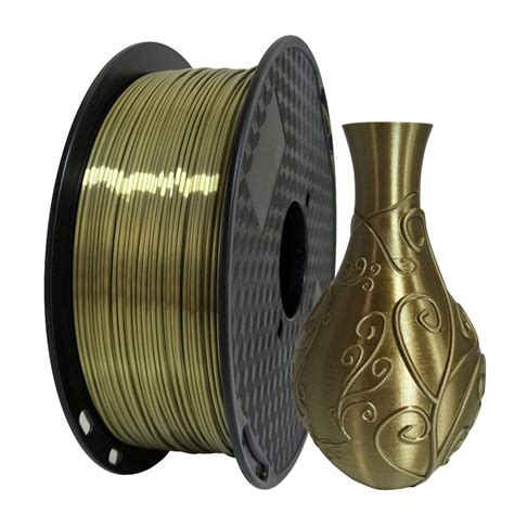 Amazon Cc D Silk Antique Gold Pla Filament Mm D Printer