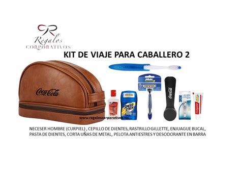 Kit De Viaje Para Hombre Regalos Corporativos