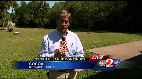 Residents In Cocoa Cleanup After Storms YouTube