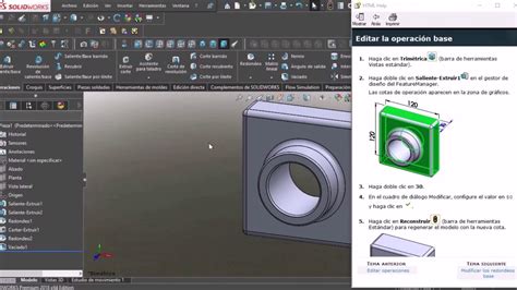 Solidworks Tutorial Leccion Piezas Empezar A Trabajar