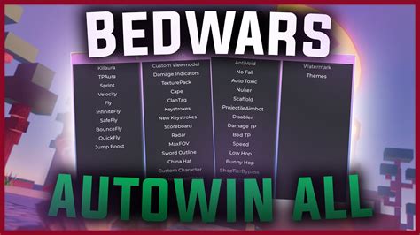 NEW BEDWARS SCRIPT KILLAURA BED TP FLY ANTIVOID SCAFFOLD RADAR