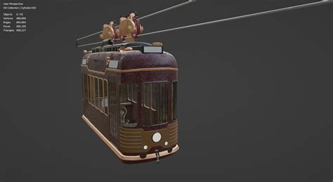 Train Steampunk 3D model | CGTrader