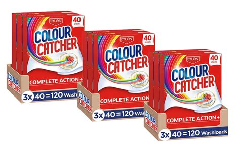 Up To 7 Off Dylon Colour Catcher Complete Action Plus Laundry Sheets