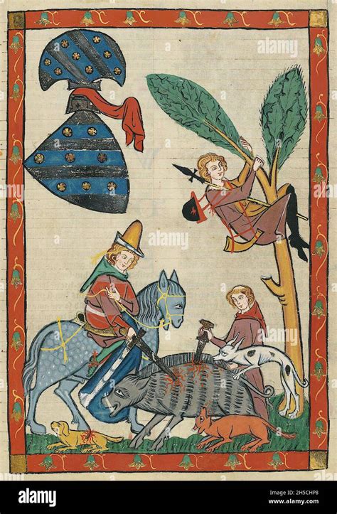 Codex Manesse High Resolution Stock Photography And Images Alamy